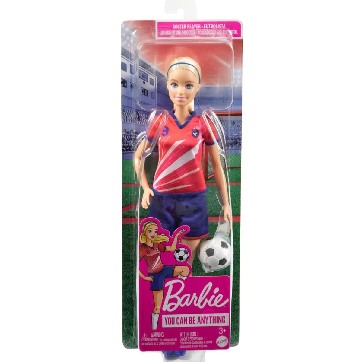 Barbie - Muñeca futbolista Muñecas