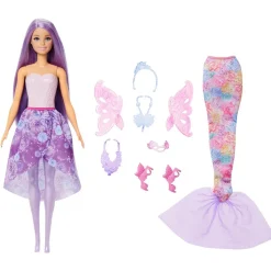 Sale Barbie - Muñeca Moda Fantasía Sirena Muñecas