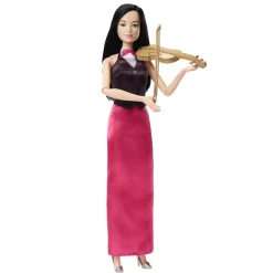 Barbie - Muñeca Músico Violín con Vestido Elegante y Accesorios ㅤ*MATTEL Hot