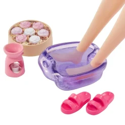 Barbie - Muñeca Relax en Spa con mascota y accesorios spa ㅤ*MATTEL Best