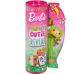 Barbie - Muñeca Sorpresa con Disfraz de Cachorro Rana y Accesorios (Varios modelos) ㅤ*MATTEL Outlet