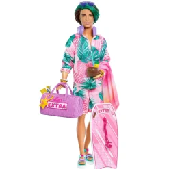 Barbie - Muñeco Ken Estilo Tropical con Accesorios ㅤ*MATTEL