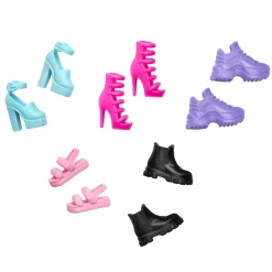 Best Barbie - Pack de 5 pares de zapatos Muñecas