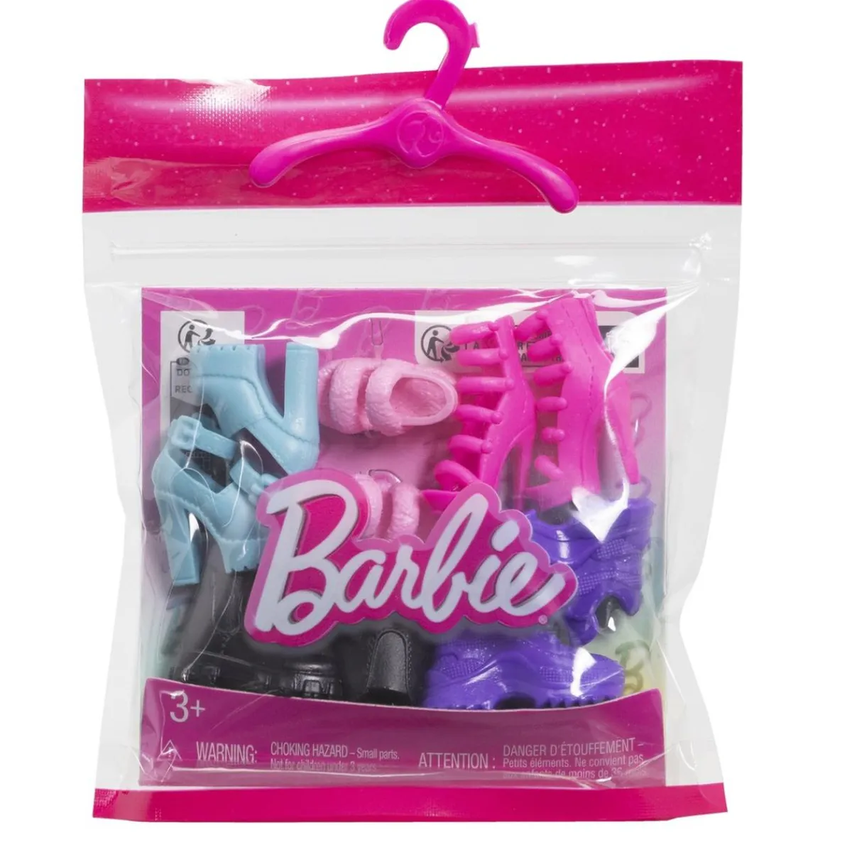Best Barbie - Pack de 5 pares de zapatos Muñecas