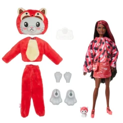 Barbie - Panda - Muñeca sorpresa con accesorios moda y mascota (Varios modelos) ㅤ*MATTEL New