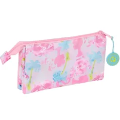 Hot Barbie - Portatodo Triple - Colección Painterly Material Escolar