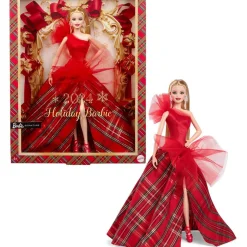 Hot Barbie - Signature con vestido rojo a cuadros Muñecas