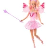 Barbie Color Change - Muñeca Hada Rosa*MATTEL Outlet