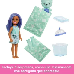 Barbie Pop Reveal - Muñeca Chelsea Bubble Tea*MATTEL Best