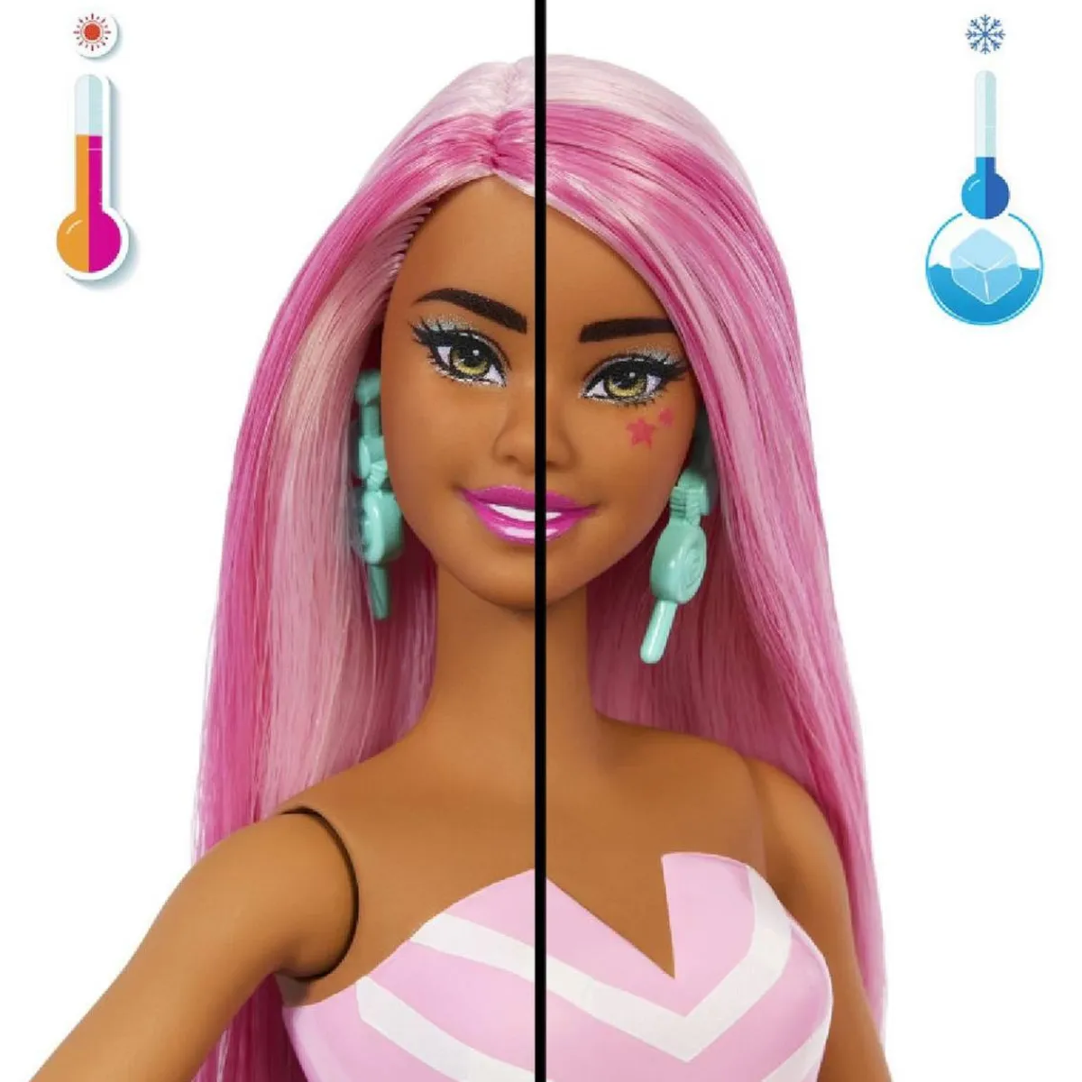 Pop Reveal Sweets - Vaso rosa*BARBIE Hot