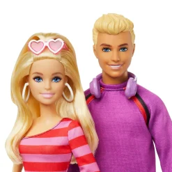 Hot Barbie Y Ken patinadores con accesorios Muñecas