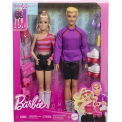 Hot Barbie Y Ken patinadores con accesorios Muñecas
