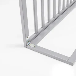 Clearance Barrera de cama de Madera Natural Gris Seguridad·Antigolpes Y Reductores