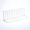New Barrera de cama de Madera Natural Blanca Seguridad·Antigolpes Y Reductores
