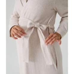 Best Bata premamá beige punto efecto tricot Premamá·Íntimo Y Noche|Íntimo Y Noche·Batas