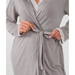 Bata premamá de lactancia con encaje*Prenatal Sale