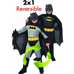 Best Batman - Disfraz reversible 5-7 años Figuras De Acción|Disfraces
