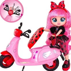 Hot Best Friends Forever Serie 3 Lady con pelo largo y 9 accesorios Muñecas