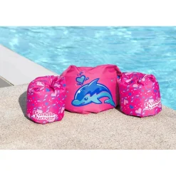 Hot BestWay - Chaleco de natación delfín Piscinas|Juguetes De Verano