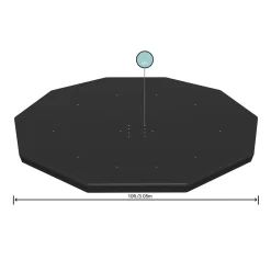 Bestway - Cubierta Piscina FlowClear 305 cm (varios modelos)*BEST WAY Sale