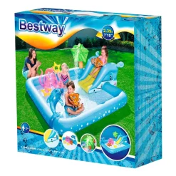 Best Bestway - Piscina Infantil Hinchable con Tobogán - Acuario Fantástico (varios modelos) Bestway|Piscinas