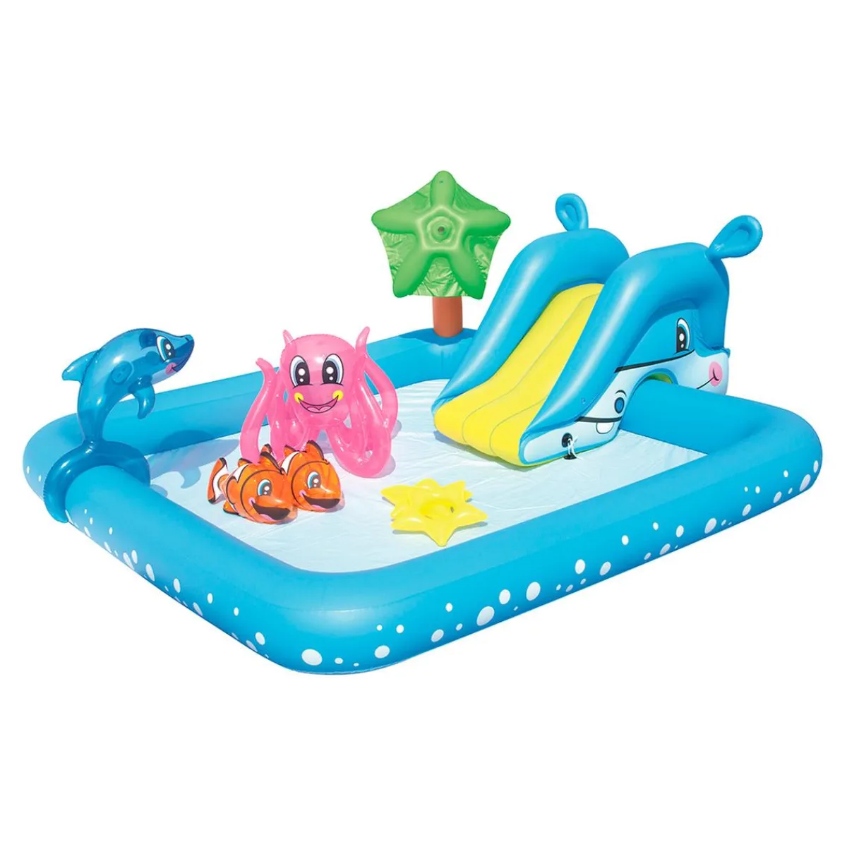 Best Bestway - Piscina Infantil Hinchable con Tobogán - Acuario Fantástico (varios modelos) Bestway|Piscinas