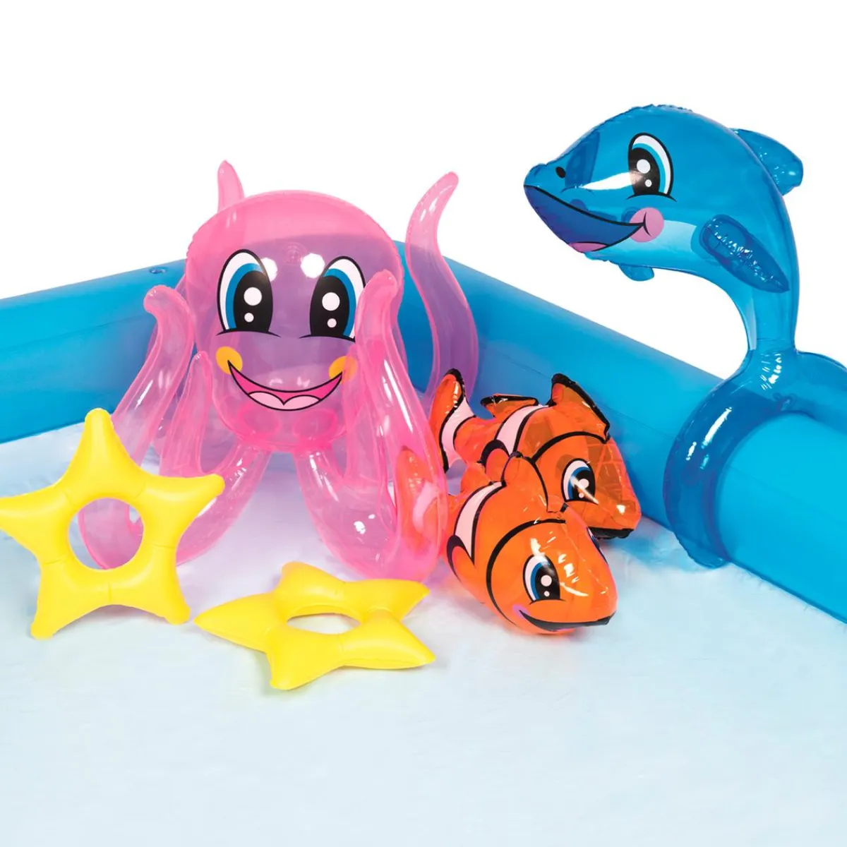 Best Bestway - Piscina Infantil Hinchable con Tobogán - Acuario Fantástico (varios modelos) Bestway|Piscinas