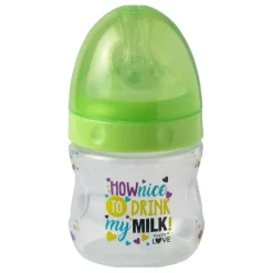 Biberón 125 ml + Tetina Flujo Lento 0M*PRENATAL Hot