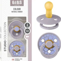 - Pack 2 chupetes Colour + 6 meses - Jasmine Fossil Grey Biberones Y Chupetes·Chupetes