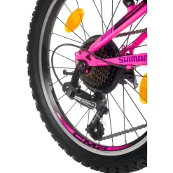 Clearance Bicicleta Neon LUNA 20” rosa con suspension Bicicletas