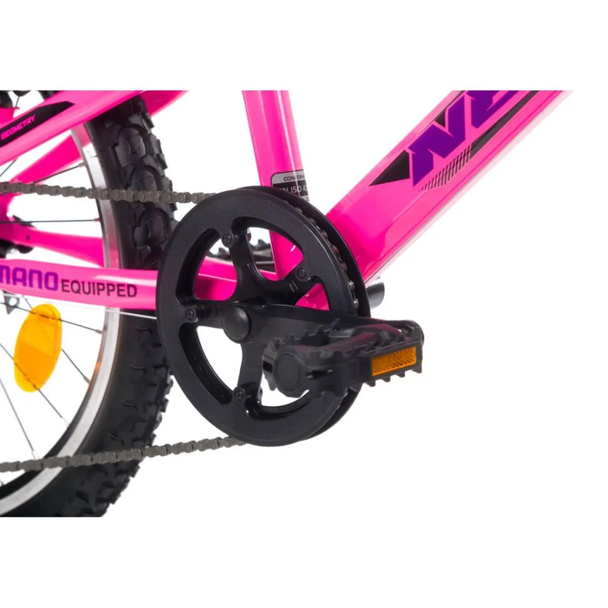 Clearance Bicicleta Neon LUNA 20” rosa con suspension Bicicletas