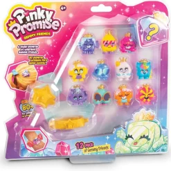 Outlet - Blíster promesa rosa, pack de 12 gemas para coleccionar, incluye joyas, pulsera y anillo, y una preciosa gema oculta rara para continuar tu colección (Varios modelos) ㅤ Coleccionables Y Mini Mundos