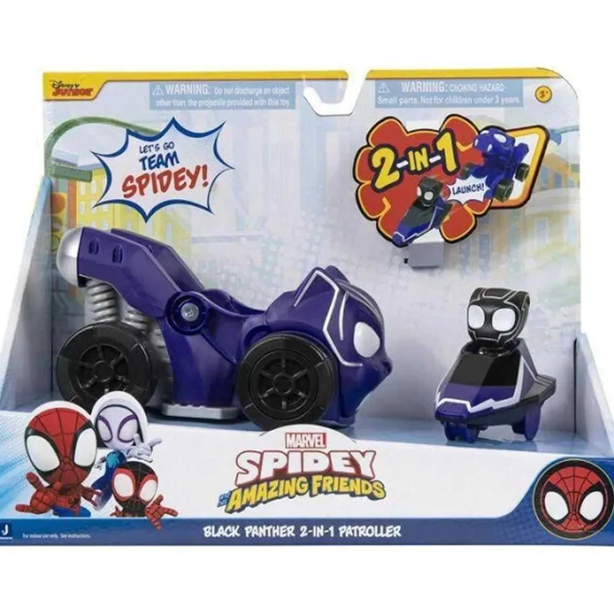 Discount Black Panther - Vehículo increíble de superhéroes estilo Panther ㅤ Coleccionables Y Mini Mundos