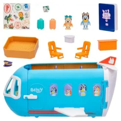 Best Bluey - Avión 3 en 1 Coleccionables Y Mini Mundos