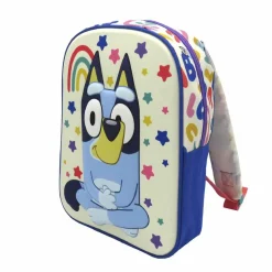 Best Bluey - Mochila 30 cm Eva 3D - Colección Rainbow Material Escolar