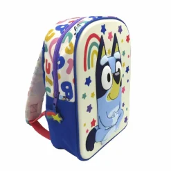 Best Bluey - Mochila 30 cm Eva 3D - Colección Rainbow Material Escolar