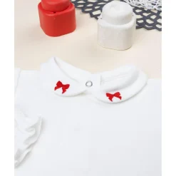 Clearance Body bebé niña blanco con bordado Ropa Y Accesorios·Bodies|Recién Nacido·Ropa Y Accesorios