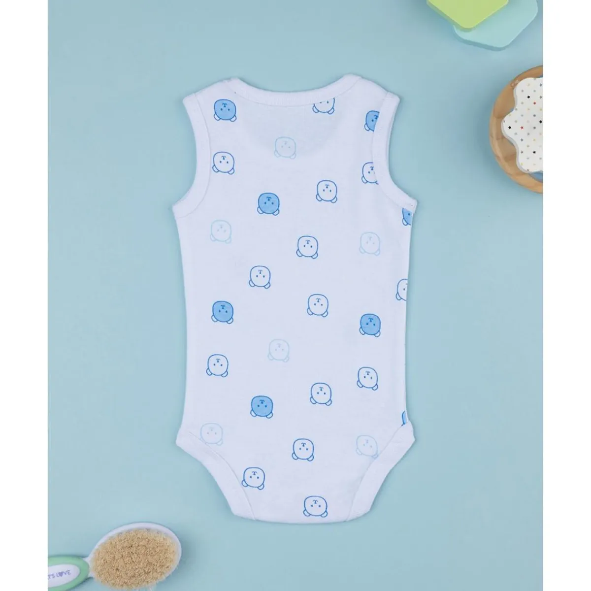 Body bimbo blanco osos allover*Prenatal Best