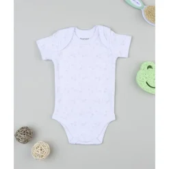 Outlet Body de bebé blanco con flores estampadas Ropa Y Accesorios·Bodies|Recién Nacido·Ropa Y Accesorios