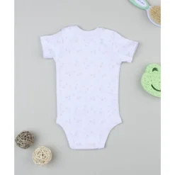 Outlet Body de bebé blanco con flores estampadas Ropa Y Accesorios·Bodies|Recién Nacido·Ropa Y Accesorios