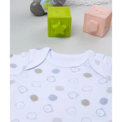 Outlet Body de manga corta para bebé con estampado de ositos Ropa Y Accesorios·Bodies|Recién Nacido·Ropa Y Accesorios