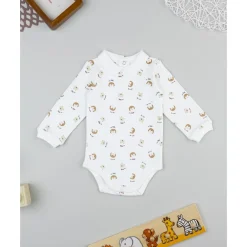 Body de manga larga con estampado sabana para bebé Ropa Y Accesorios·Bodies|Recién Nacido·Ropa Y Accesorios