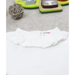 Body de niña blanco con estampado de ositos*Prenatal Best