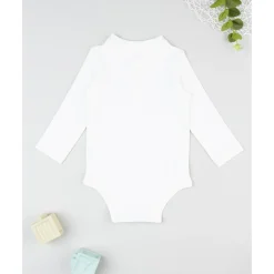 Body infantil blanco con bordado*Prenatal Hot