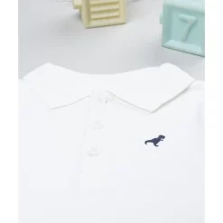 Body infantil blanco con bordado*Prenatal Hot