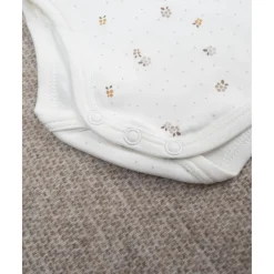 Outlet Body niña blanco con estampado allover y cuello Ropa Y Accesorios·Bodies|Recién Nacido·Ropa Y Accesorios