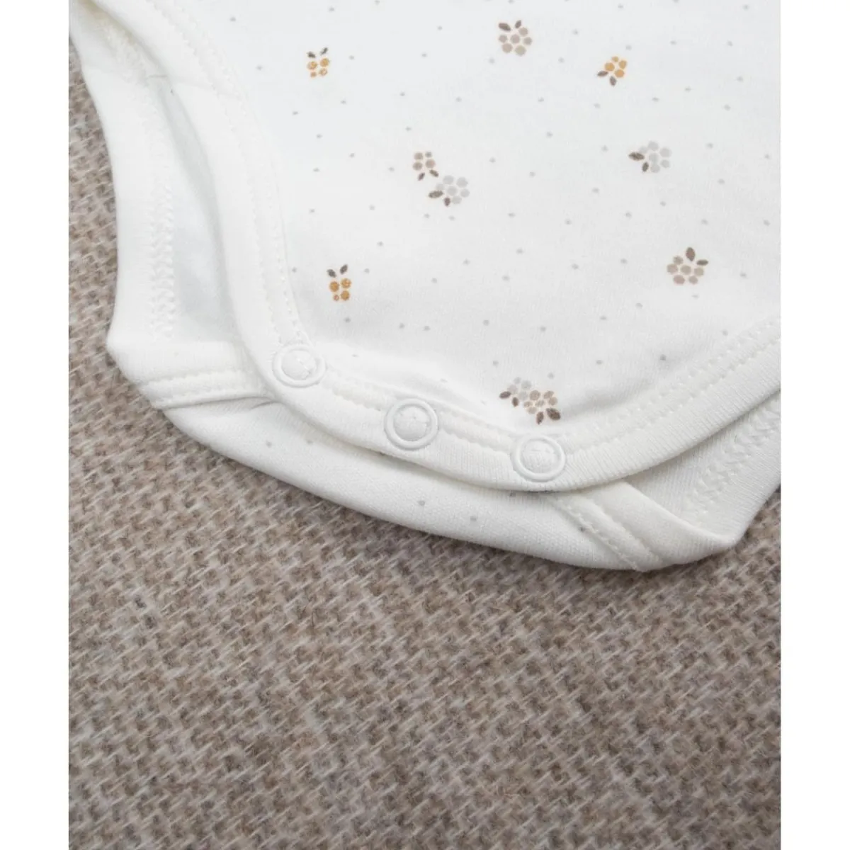 Outlet Body niña blanco con estampado allover y cuello Ropa Y Accesorios·Bodies|Recién Nacido·Ropa Y Accesorios