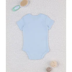 Body niño azul claro de manga corta*Prenatal Outlet