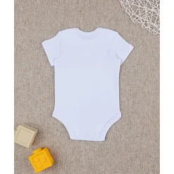 New Body unisex blanco bordado baby smile Recién Nacido·Ropa Y Accesorios|Ropa Y Accesorios·Bodies