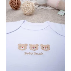 Body unisex sonrisa bordado ositos*Prenatal Discount